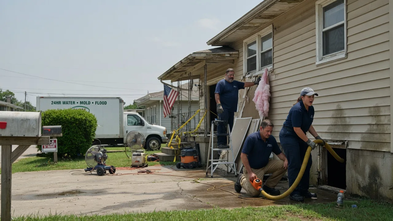 Water Damage Repair in Pruden, TN near me